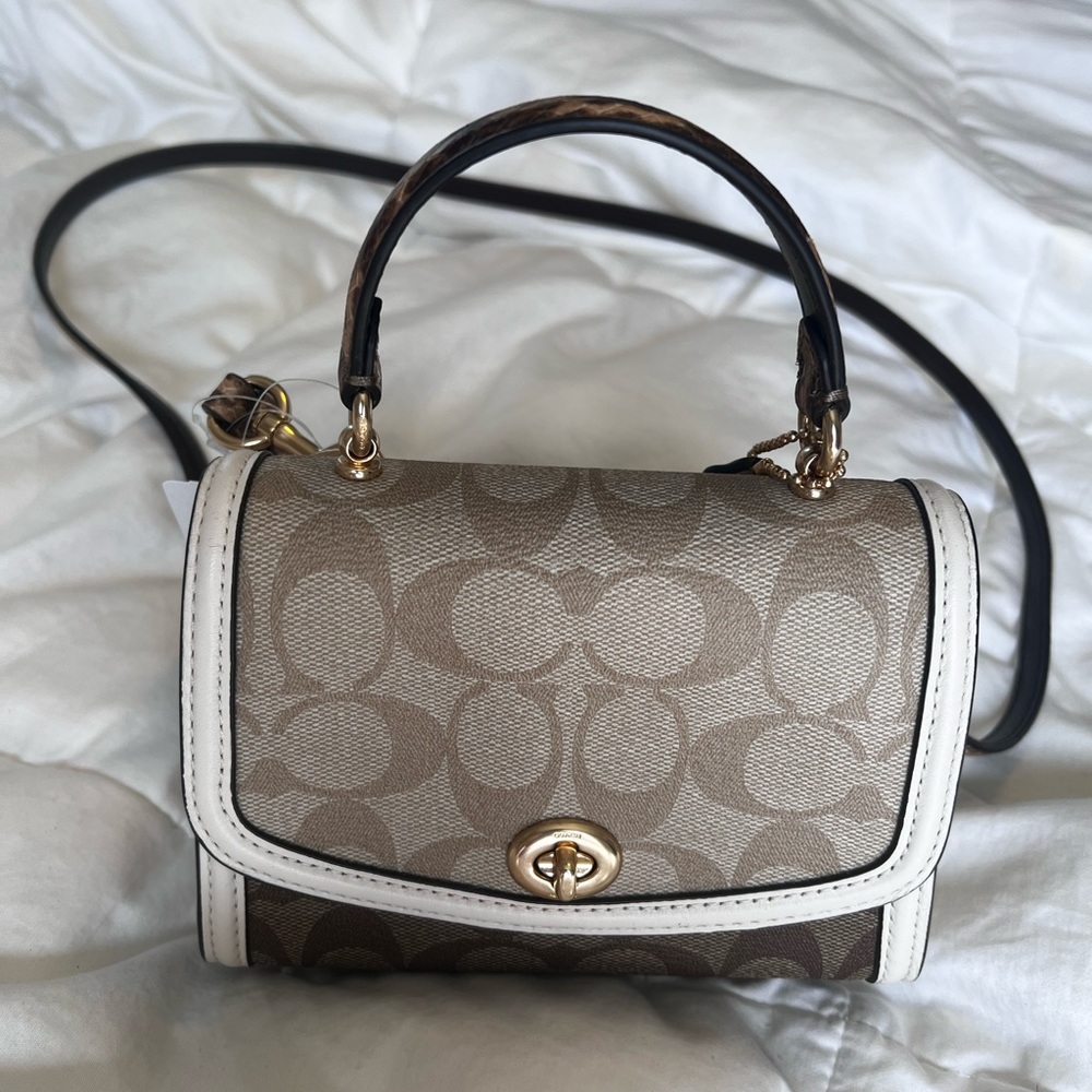 NWT Coach Micro Tilly Top Handle purse